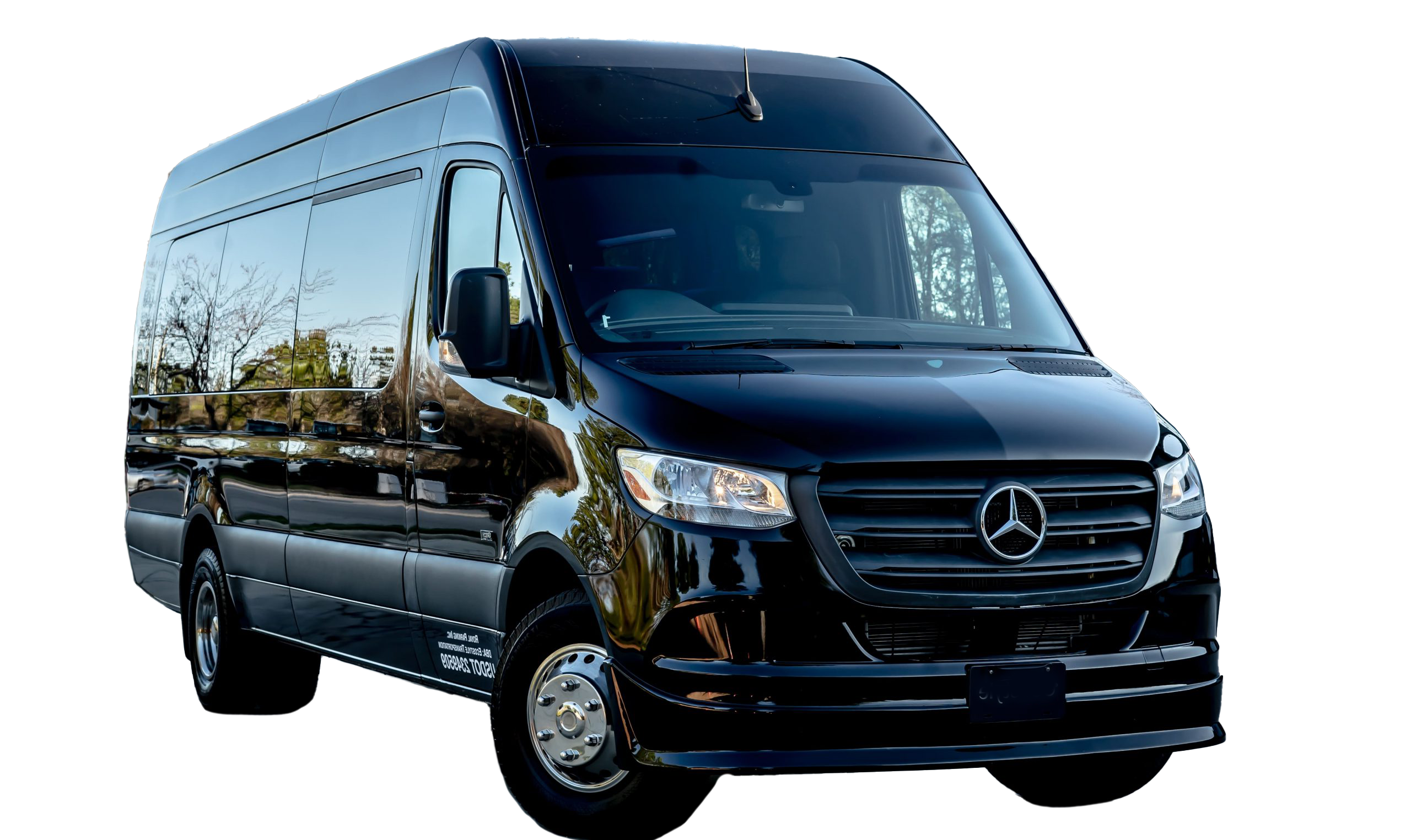 Convenient ski-friendly private transfer service with space for gear and luggage.